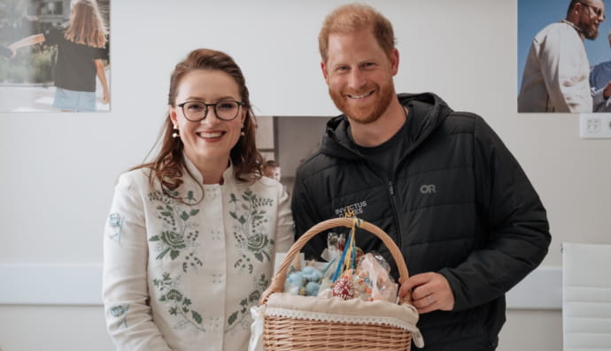 Принц Гаррі і Юлія Свириденко  