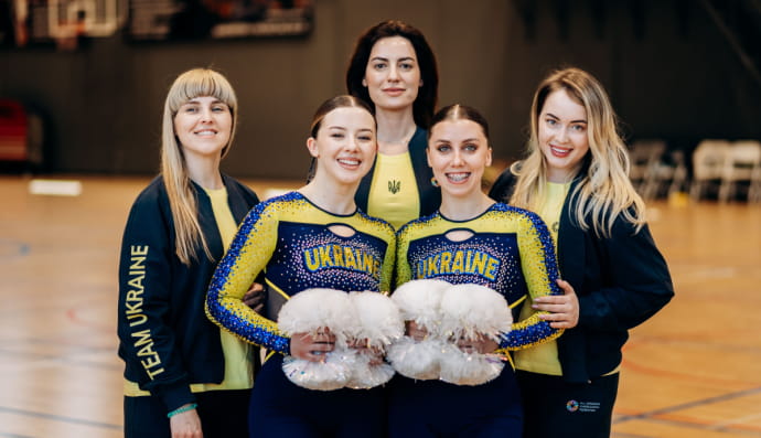 Украинские черлидеры