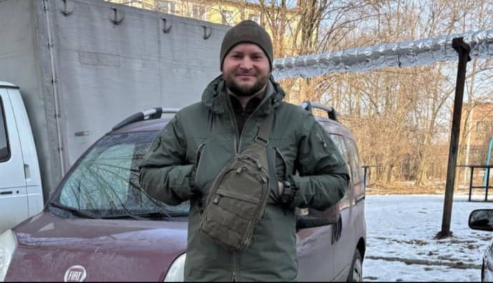 Военный и актер Максим Ковтун  