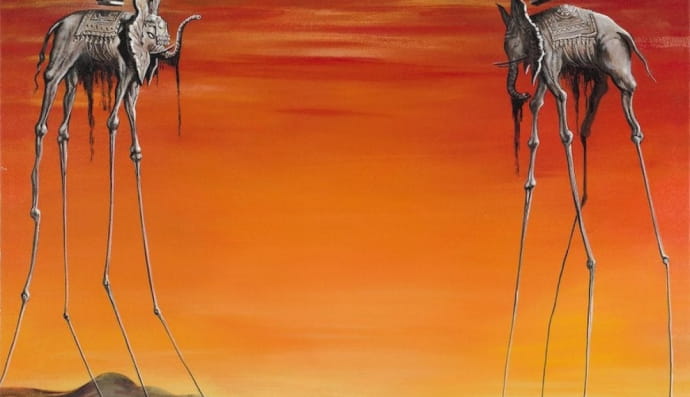 Работа Сальвадора Дали