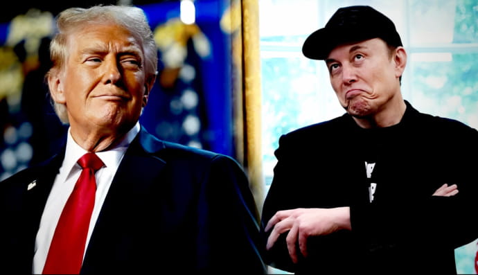 Ілон Маск і Дональд Трамп