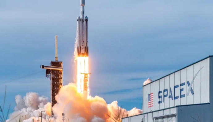 Запуск миссии SpaceX 