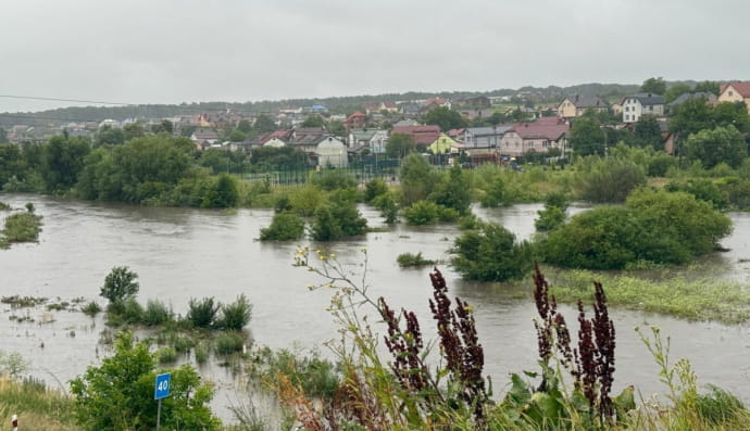 Наводнение во Львове
