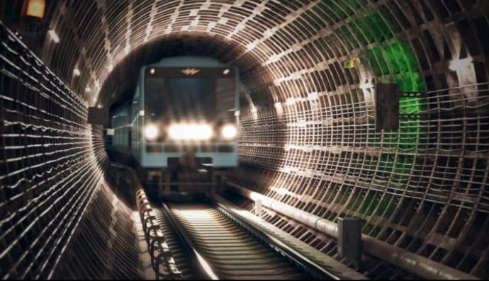 Тоннель Киевского метрополитена