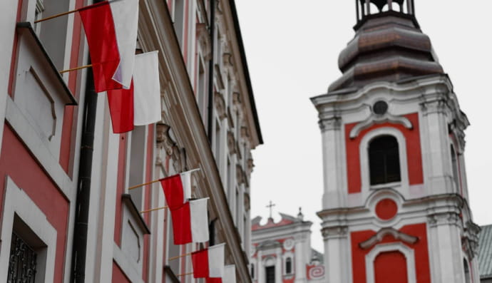 Прапори Польщі