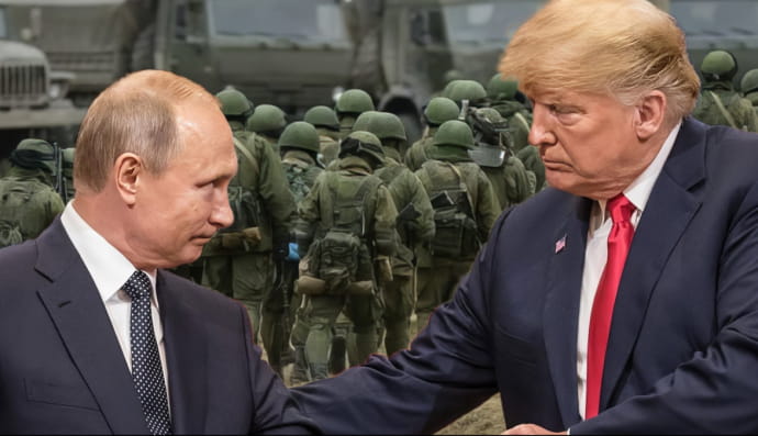 путин и Дональд Трамп