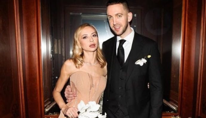 Ирина Сопонарю с мужем