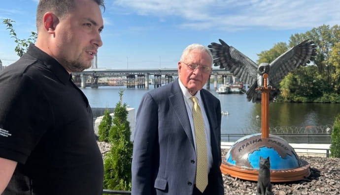 Кирило Буданов і Кіт Келлог