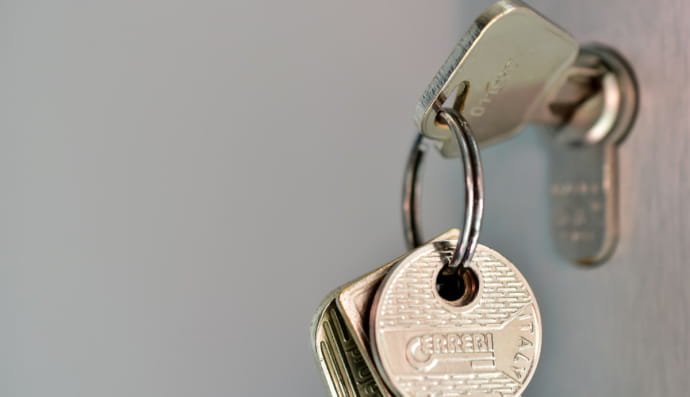 Ключі у дверях 
