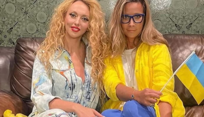 Оля Полякова та Ніна Білоцерківська