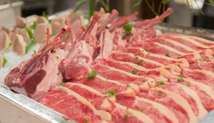 Баранина и свинина