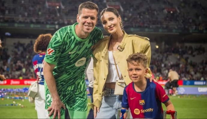 Войцех Щенсний та дружина Марина Лученко-Щенсна