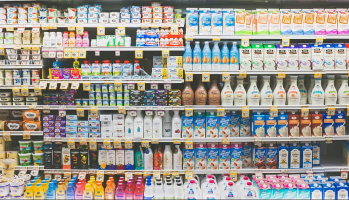 Товари у супермаркеті