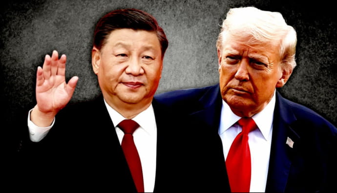 Дональд Трамп и Си Цзиньпин