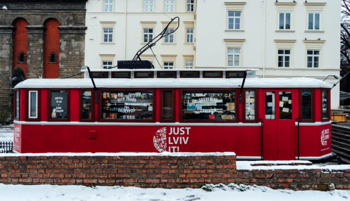 Вагон у Львові