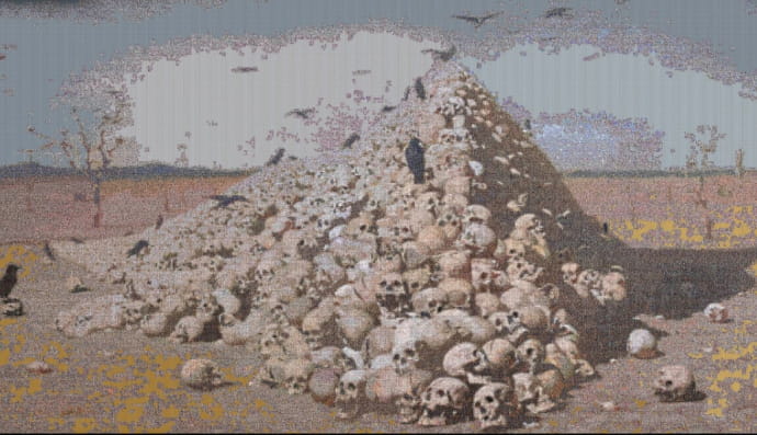 Мозаїка з ліквідованих окупантів