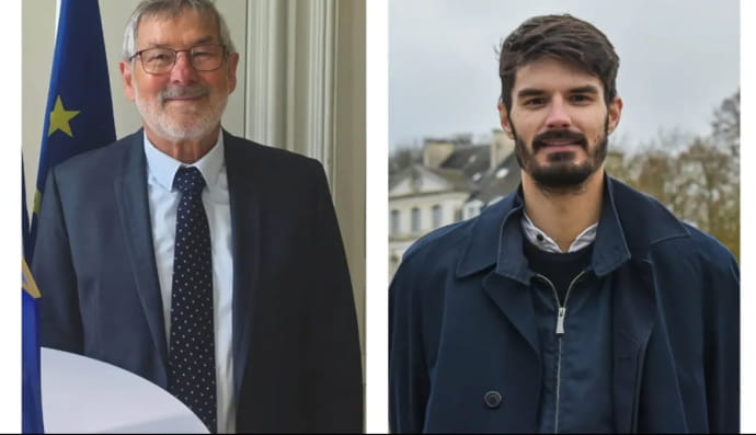 Шарль Гіттлер и Антуан Рено-Зеленский