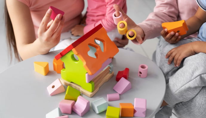 Детский сад, дети