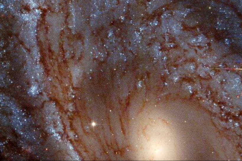 Hubble сделал снимок галактики