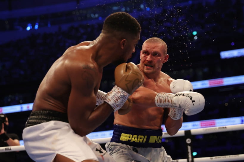 Энтони Джошуа и Александр Усик 