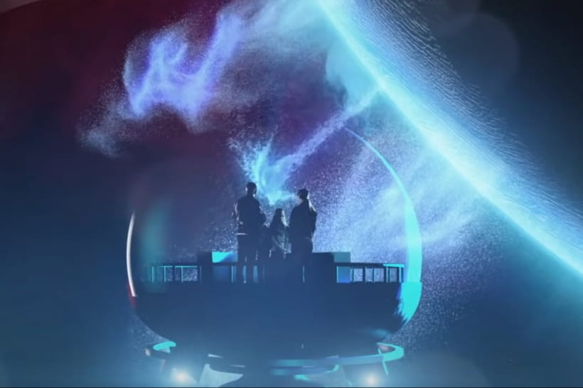 Фрагмент видео о будущем человечества 