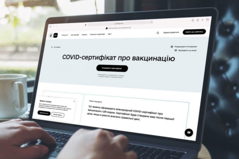 Сертификат COVID