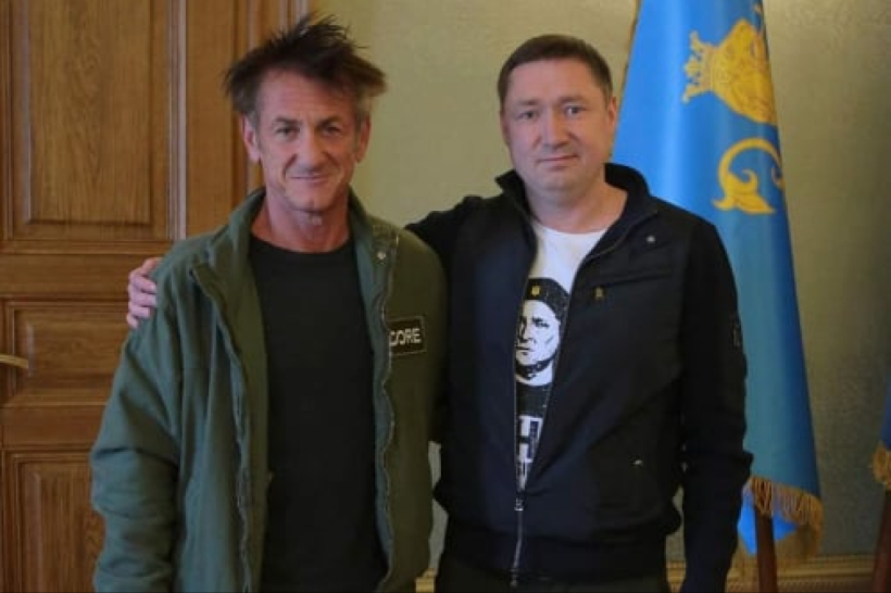 Шон Пенн і Максим Козацький