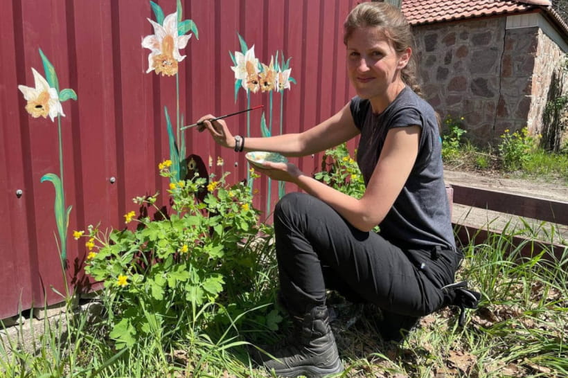 Малюнки на парканах