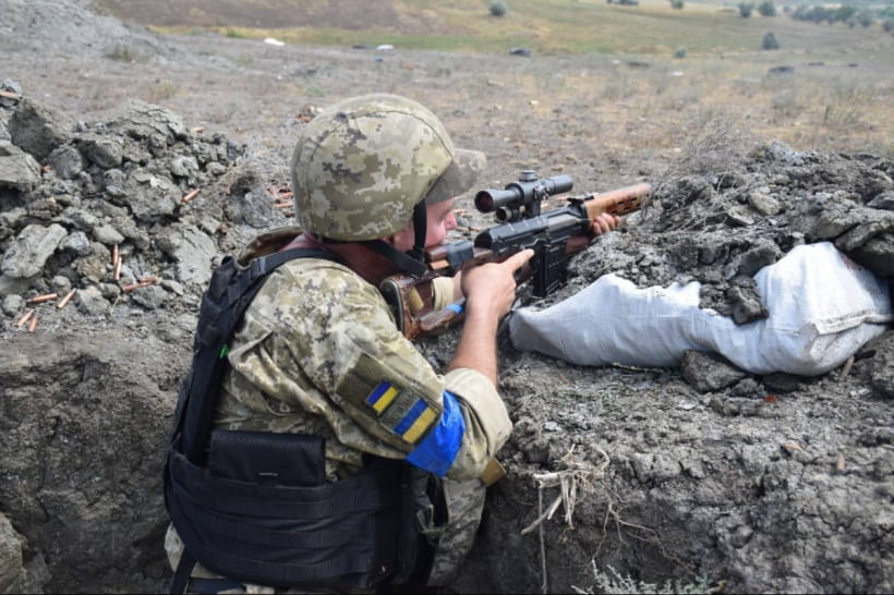 Украинский военный