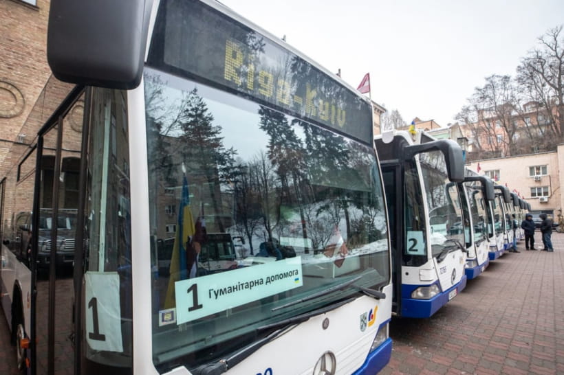 автобусы Киеву от Тампере и Риги