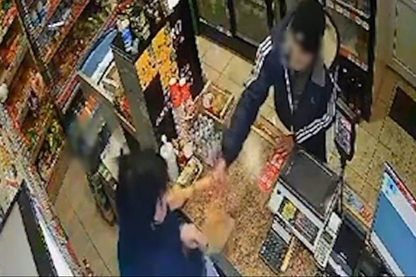 Попытка ограбления магазина