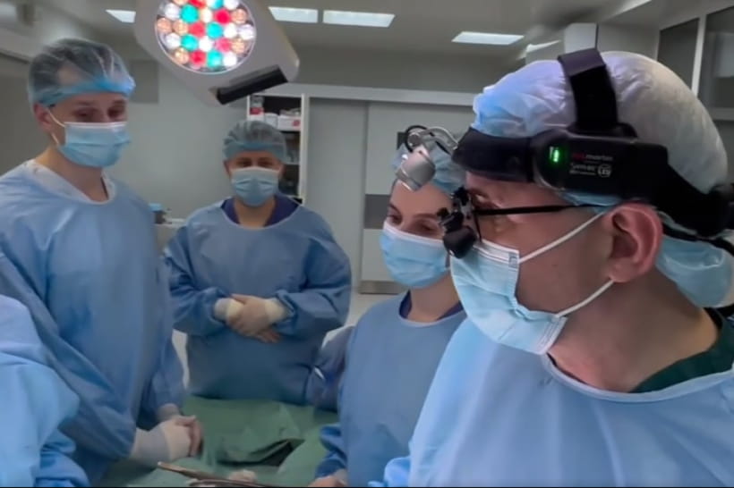 Кадры из операции