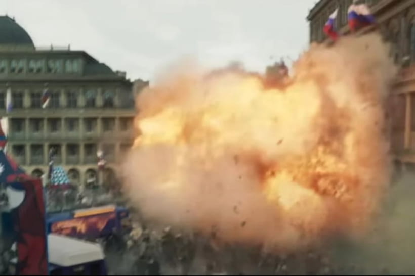 В новом мини-сериале Marvel покажут взрыв на россии