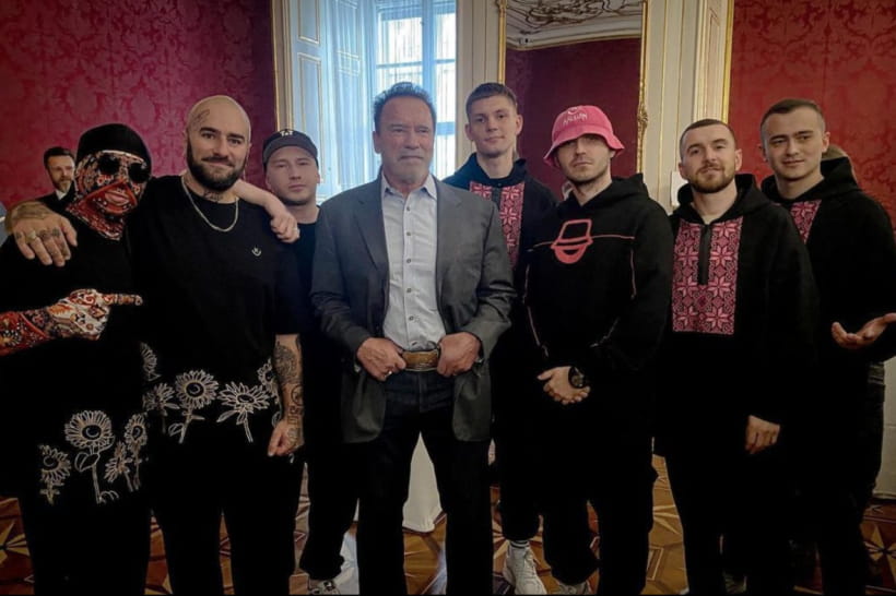 Kalush Orchestr и Арнольд Шварцнеггер