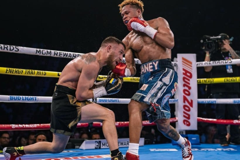 Василь Ломаченко та Девін Гейні