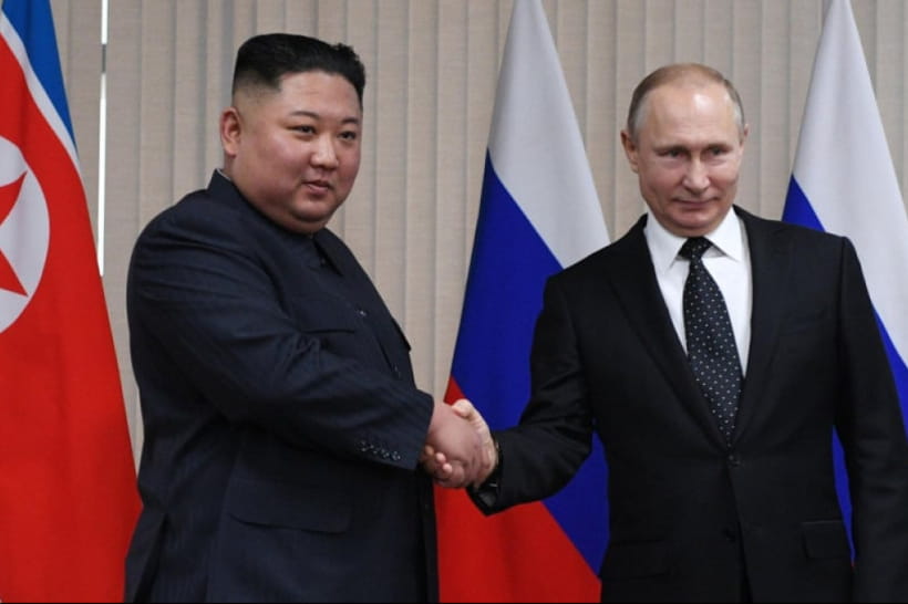 Ким Чен Ын и путин
