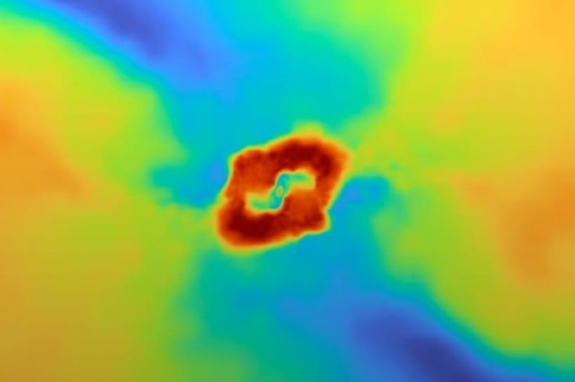 Моделирование столкновения