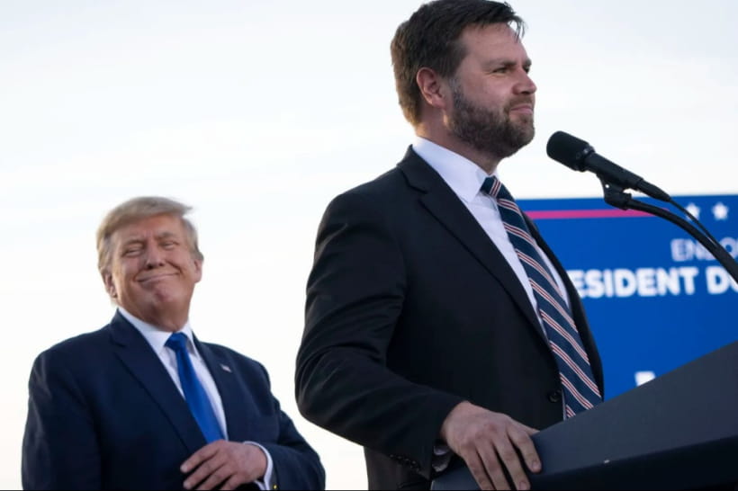 Джей Ді Венс та Дональд Трамп