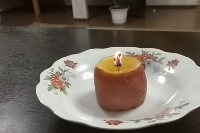 Свічка в домашніх умовах