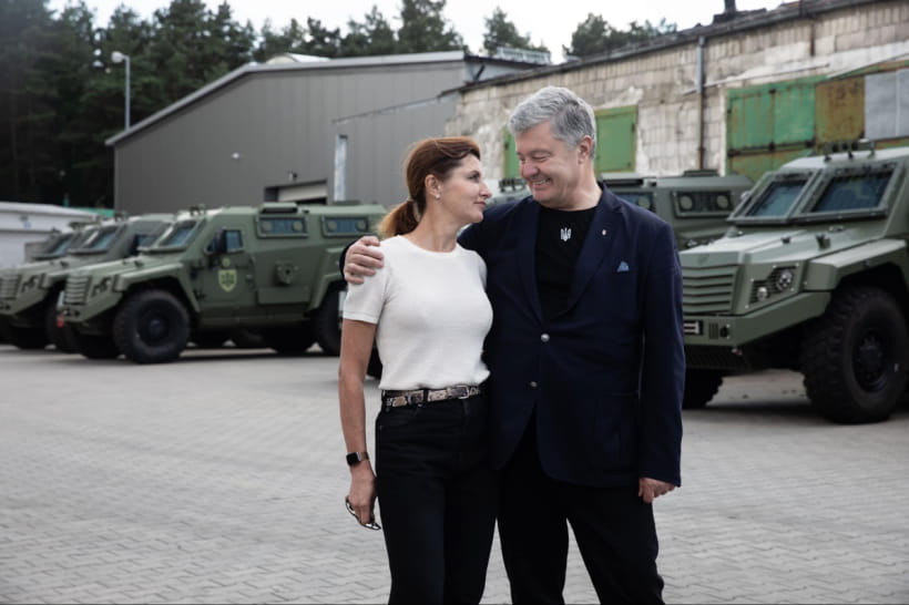 Петро та Марина Порошенки