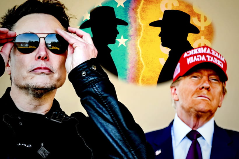 Ілон Маск і Дональд Трамп