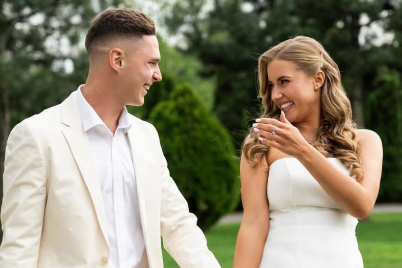 Георгий Судаков с супругой