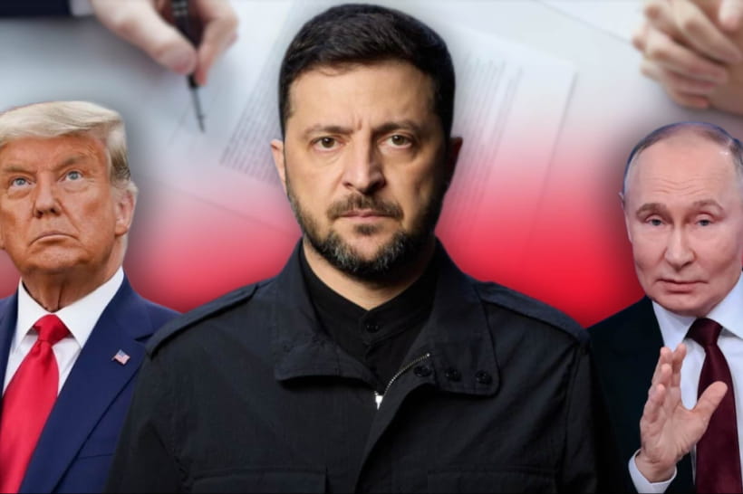 Дональд Трамп, Володимир Зеленський і путін