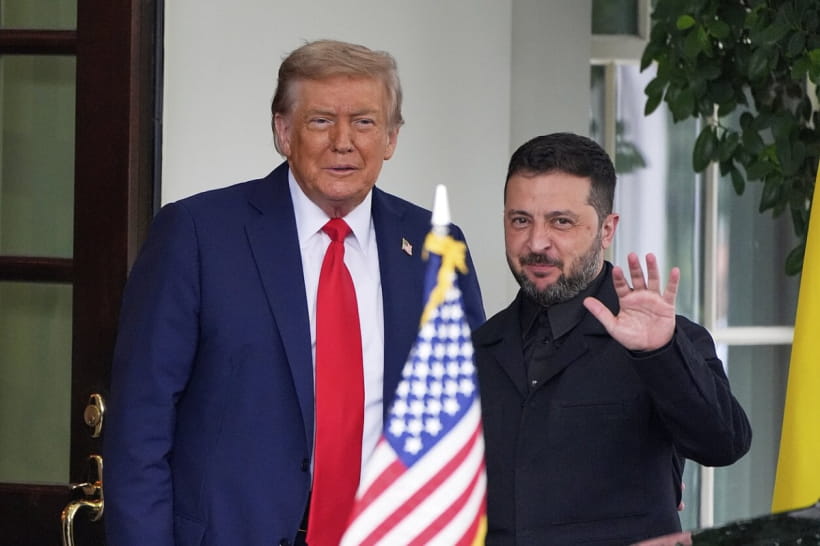 Дональд Трамп і Володимир Зеленський
