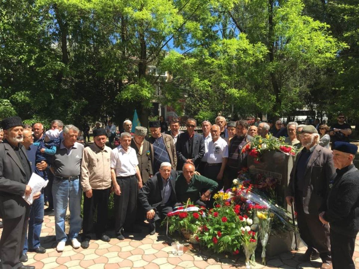 День пам'яті депортації кримських татар у Сімферополі