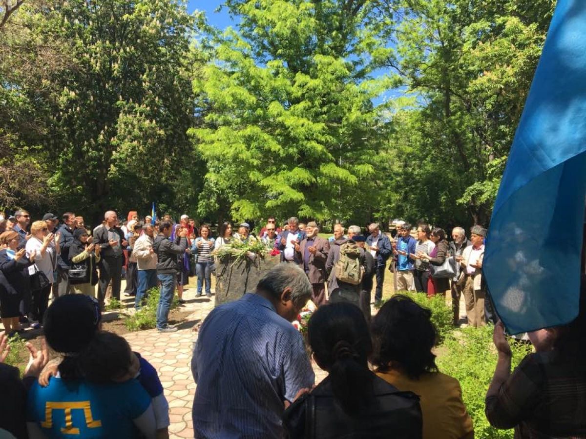 День пам'яті депортації кримських татар у Сімферополі