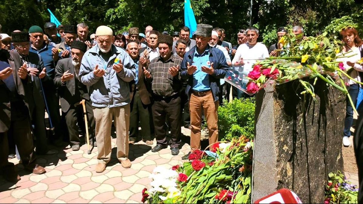 День пам'яті депортації кримських татар у Сімферополі