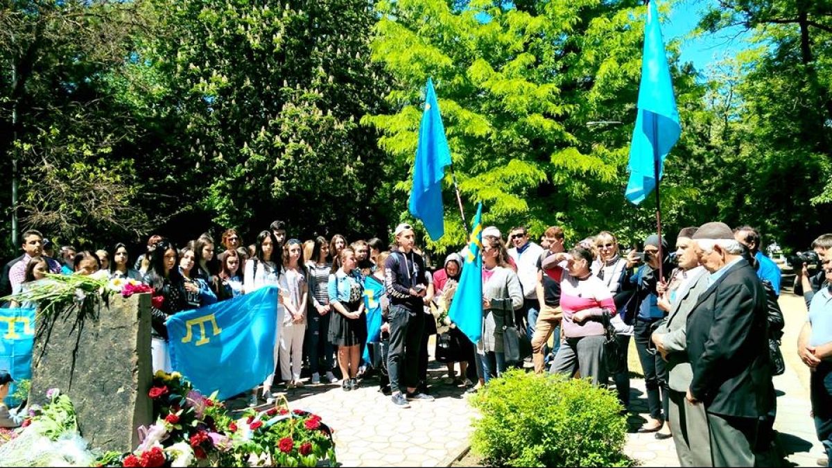 День пам'яті депортації кримських татар у Сімферополі