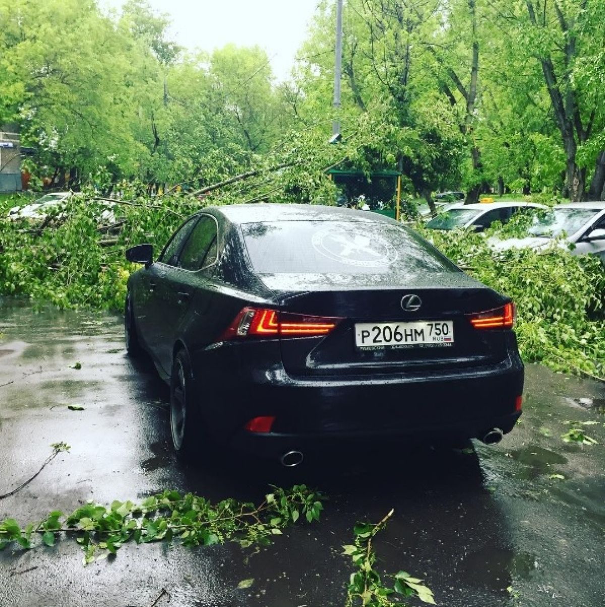 Ураган в Москві