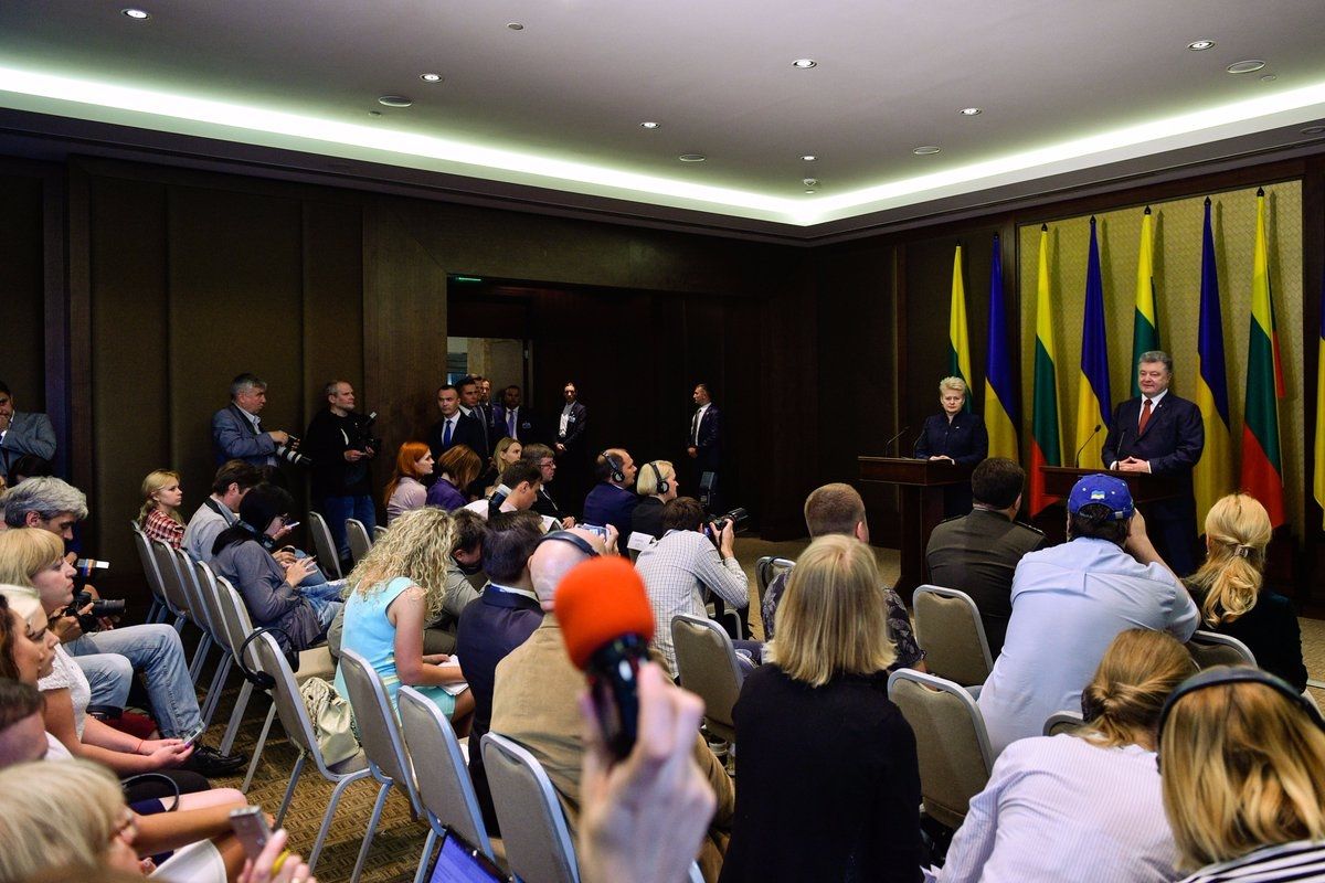 Президент України та Президент Литви